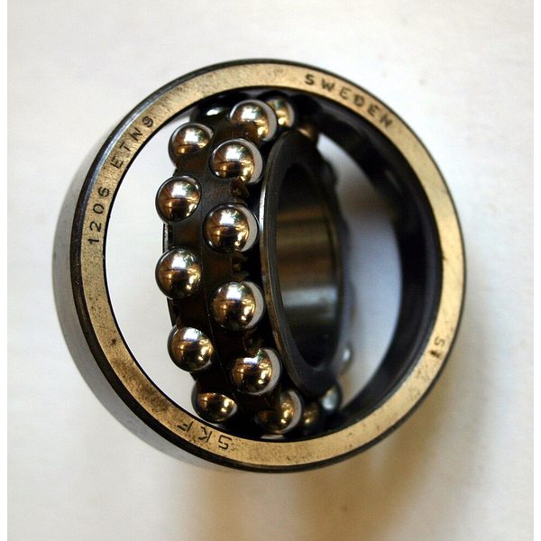 Rodamiento de bolas autoalineable 1204 20×47×14 mm